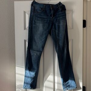 Kut from the Kloth Dark Blue Straight Leg Jeans